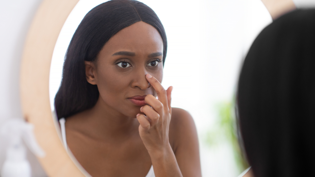 pimples on your nose