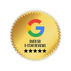 Over 50 5-star google reviews